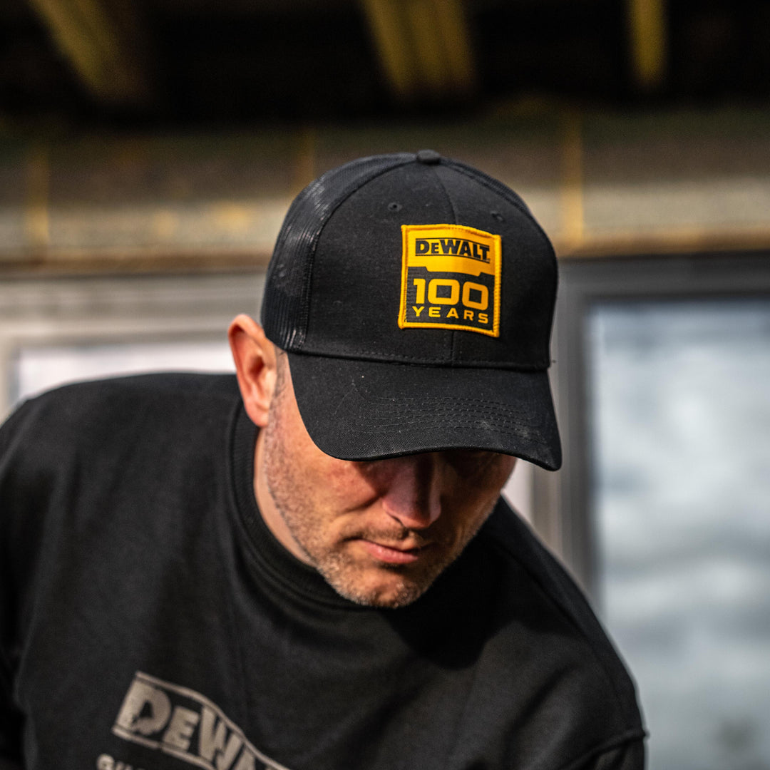 DEWALT 100 Year Baseball Cap Model View