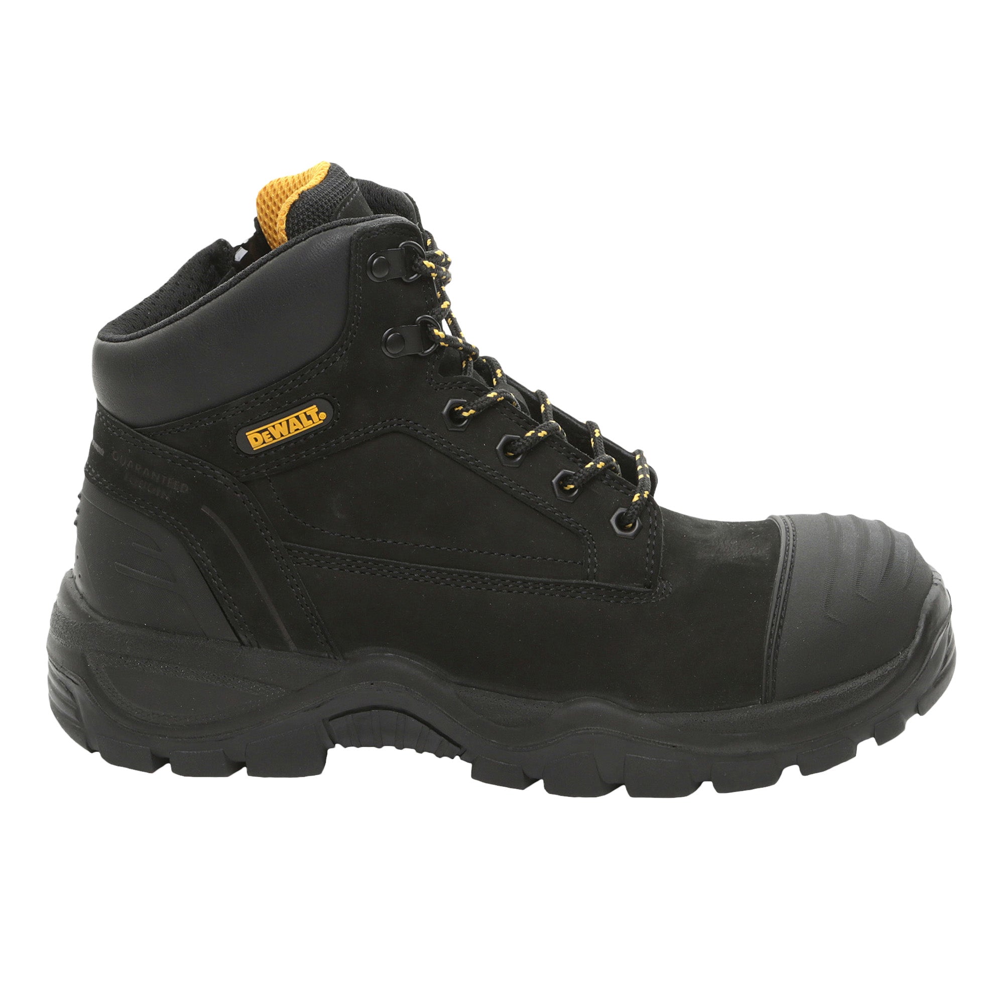 Side zip clearance steel toe boots