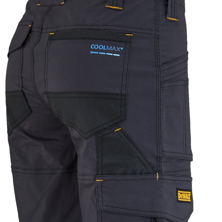 DEWALT Barrington Men's Coolmax, Slim Fit, Holster Pocket Cargo Work Shorts