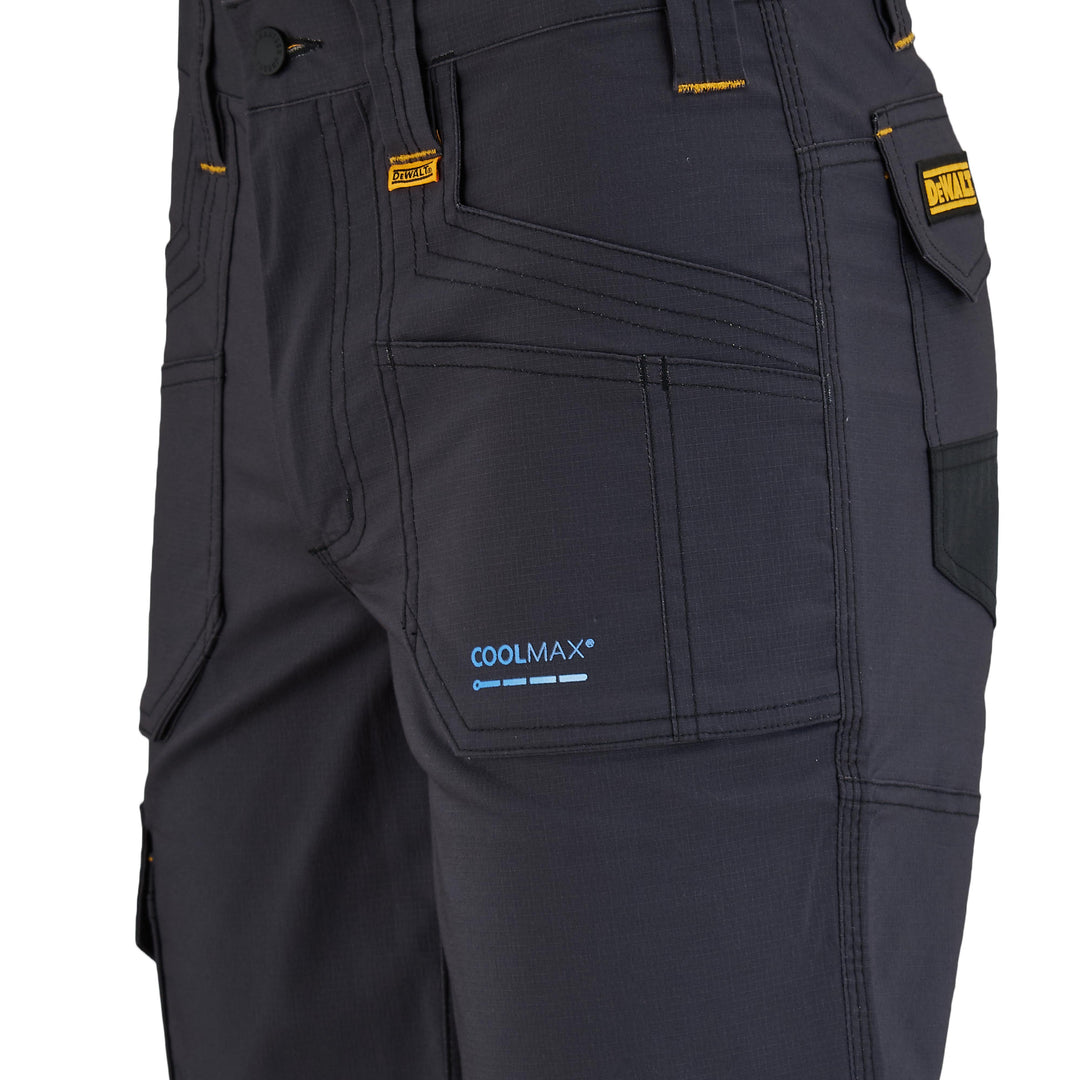 DEWALT Barrington Men's Coolmax, Slim Fit, Holster Pocket Cargo Work Shorts