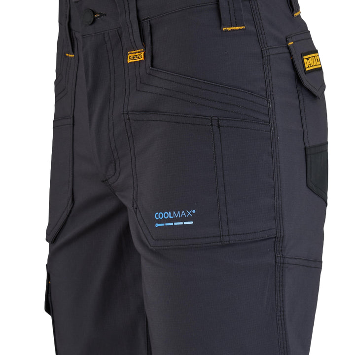 DEWALT Barrington Men's Coolmax, Slim Fit, Holster Pocket Cargo Work Shorts