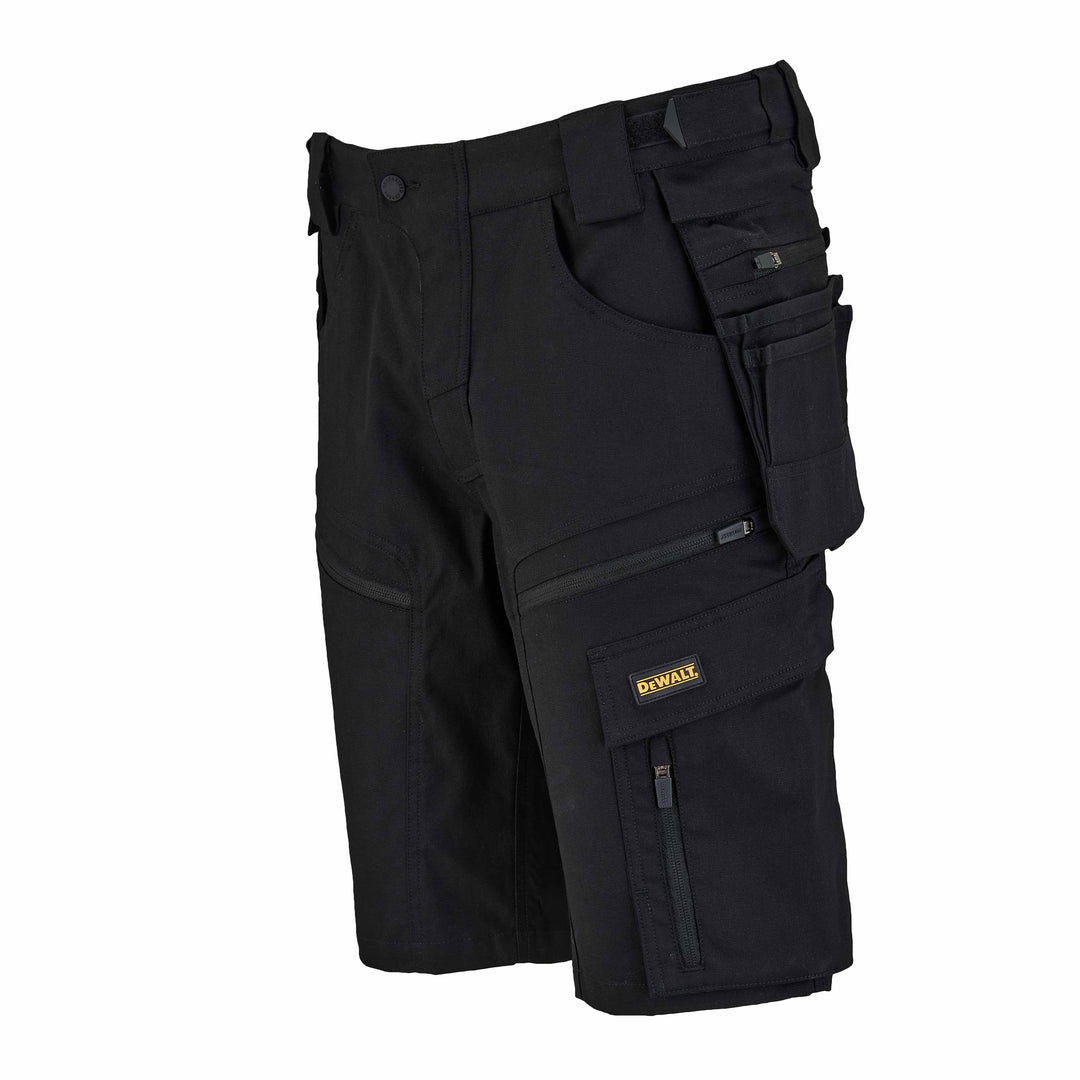 DEWALT Columbus Mens Pro-Stretch, Zip Off Holster Pocket, Slim Fit Work Shorts