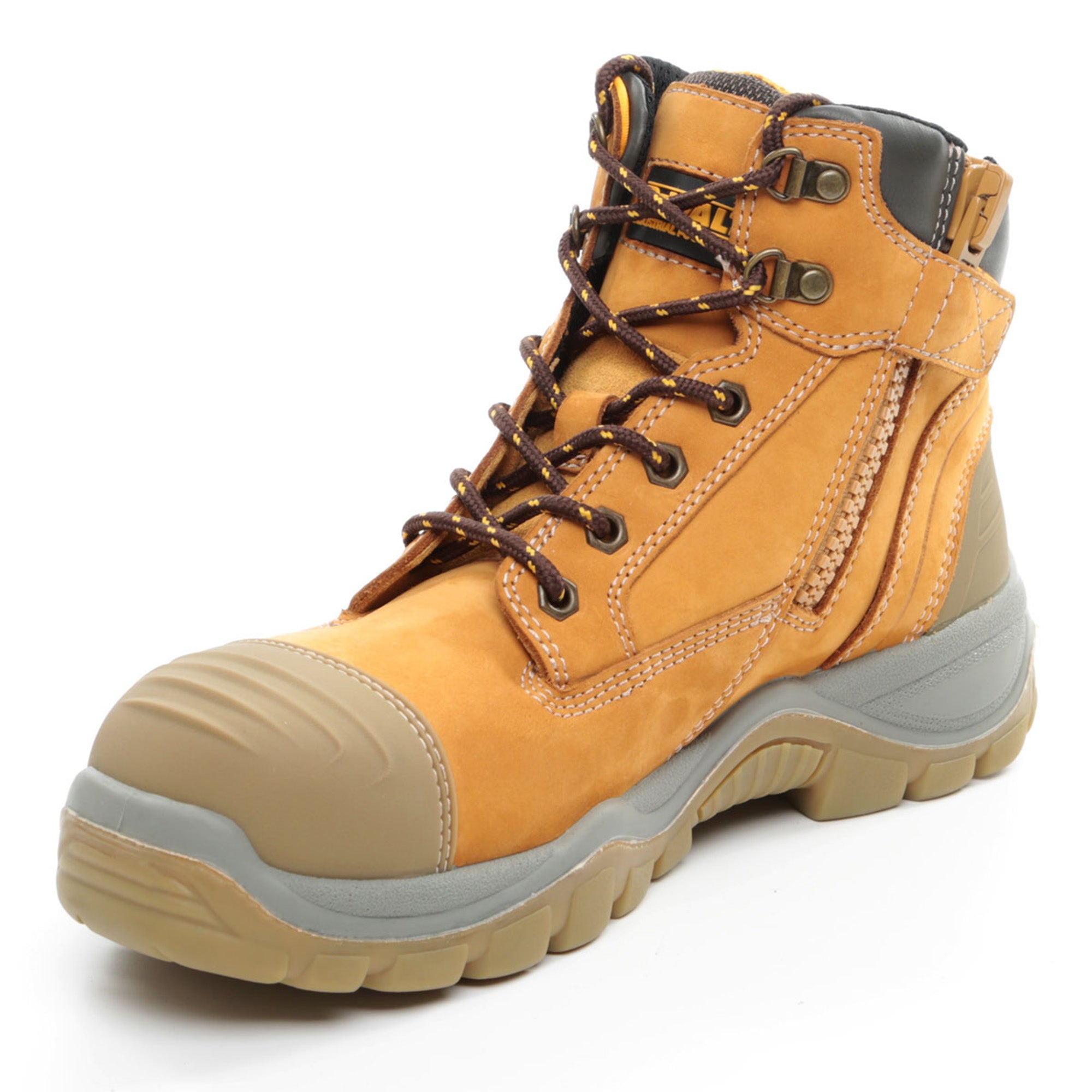 Work boots zip on sale up