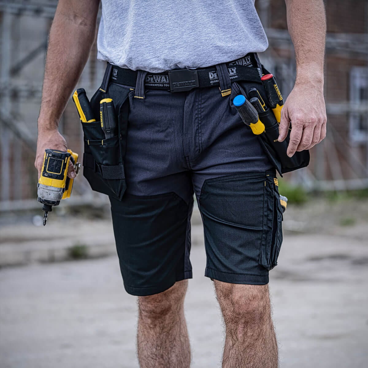 DEWALT Hamden Pro Stretch Shorts DeWalt Workwear UK