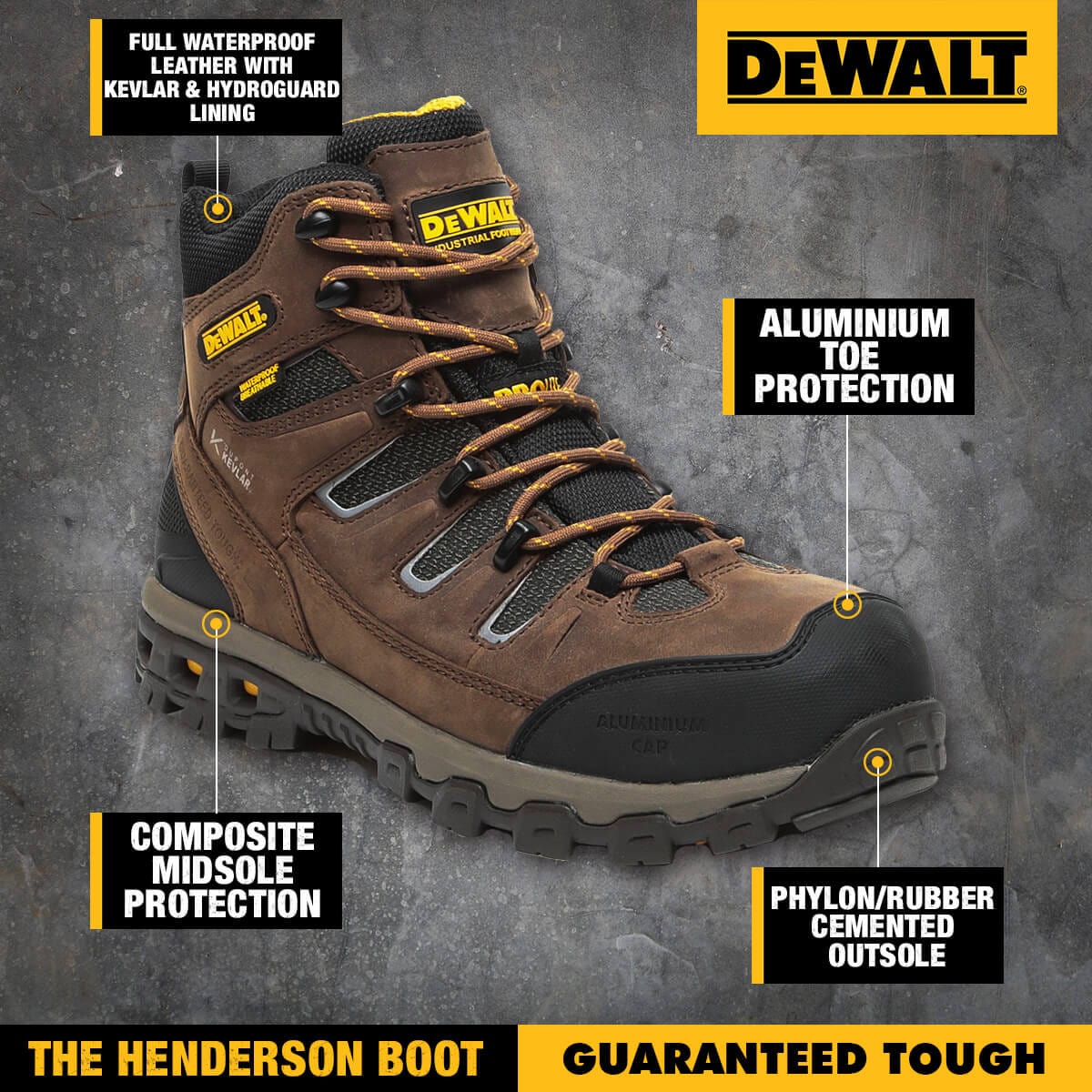 Kevlar store safety boots